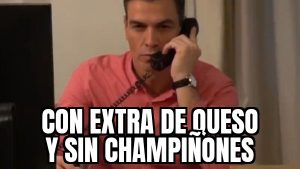 Meme Pedro Sánchez al teléfono